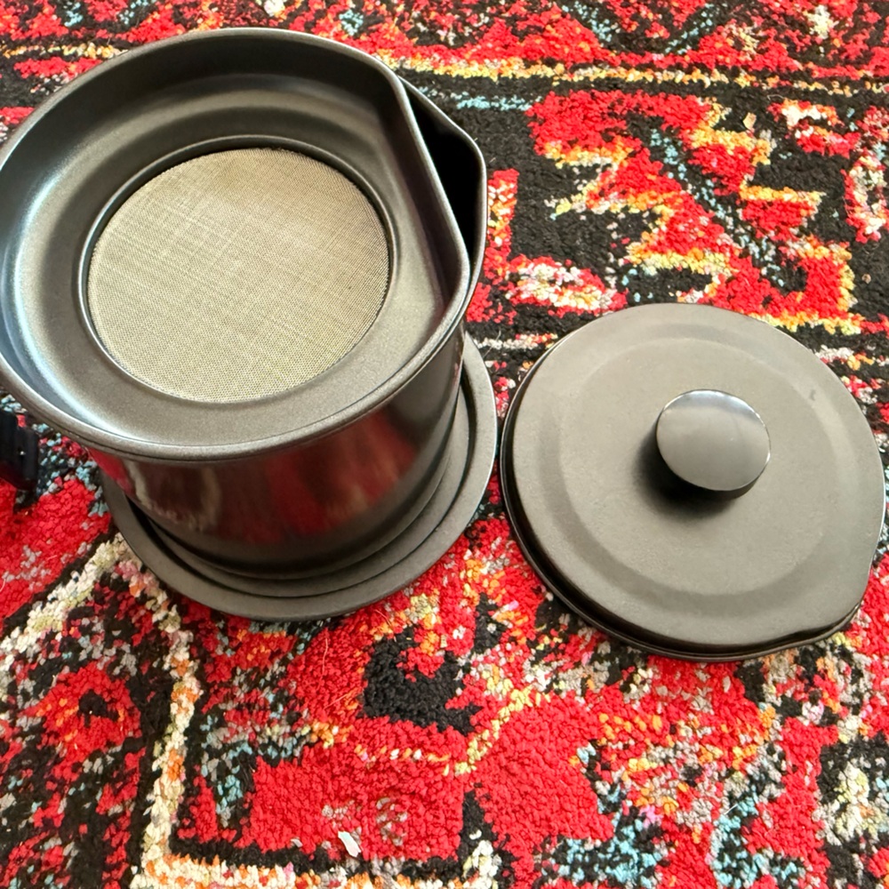 Camping coffee pot